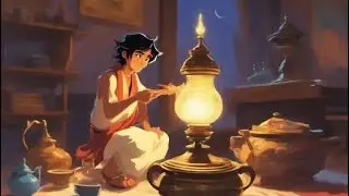 Binbir Gece Masalları Altın Lambanın Sırrı / çocuk masalları / çocuk dünyası