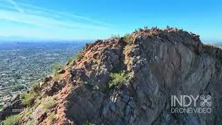 Camelback Mountain - Phoenix, Arizona by Drone