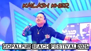 Gopalpur Beach Festival 2026 || Kailash Kher || #gopalpurbeachfestival2026 #viral #kailashkher 