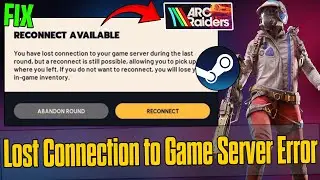 Сообщение о возможности повторного подключения ARC Raiders | Пошаговое решение ✅