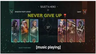 SHADOW FIGHT 4 ARENA! 3 VS 3 RAIKICHI | NONNA | HELGA | NEVER GIVE UP | SHADOW FIGHT LOVER 2.0