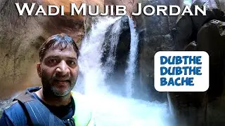 Nearly drowned in wadi mujib Jordan