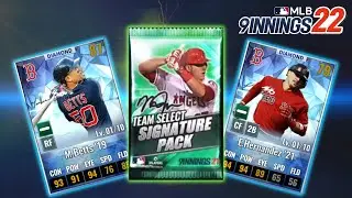 MLB 9 Innings 22 - TEAM SELECT SIGNATURE PACK!!! Clutch Pull! Team Select Diamonds! Skill Changes!