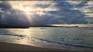 Cloudy and Moody sunrise with meditation and prayer waves | August 21, 2025