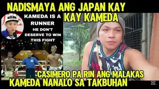Casimero hindi gumapang at kameda nadismaya ang japan sa ginawa nya na tumakbo na nanalo!
