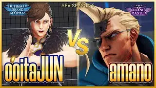 [SFV] ooitaJUN Chun li vs amano Nash