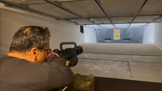 Classic Army M133 Minigun 6mm - Part 2 - Testing this marvellous monster minigun