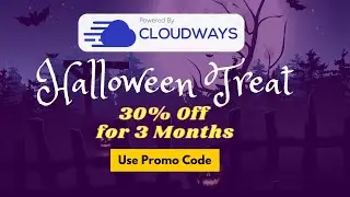 Cloudways Halloween Offer -  Cloudways Coupon code | Cloudways Discount Code | Cloudways promo code