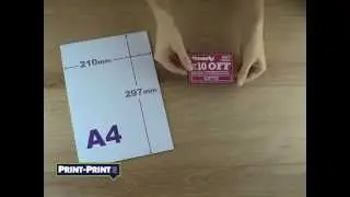What is an A7 leaflet and flyer?