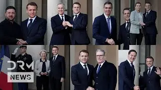 FULL ARRIVALS: Macron, Zelenskiy, Carney Starmer, Rutte, Merz, Global Leaders Meet on Ukraine | AC1G