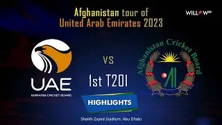 Highlights: 1st T20I, United Arab Emirates vs Afghanistan