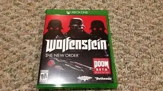 Wolfenstein: The New Order Unboxing (Xbox One)