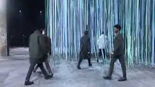Art for Earth Installation by Anne Patterson for Ermenegildo Zegna Menswear F/W 2020-2021