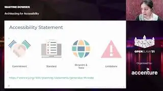 Architecting For Accessibility - Martine Dowden