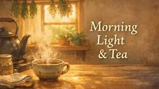 Morning Light in the Kitchen | Slow Living Notes & the Sound of Tea 🍃 Ghibli-Style ASMR