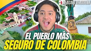 MEXICANO reacciona 🇲🇽 | El PUEBLO más SEGURO y TRANQUILO de todo COLOMBIA *20 años sin delitos* 😍🇨🇴
