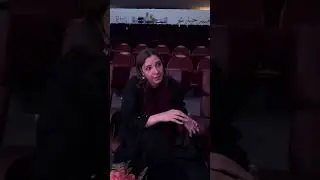 لقاء مع الفنانة السعودية #مريم_حسين بعد العرض الاول لمسرحية #بحر في منطقة #الباحة