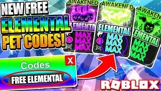 ALL *FREE ELEMENTAL* PET CODES in NEW NINJA LEGENDS UPDATE! (Roblox Codes)