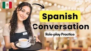 Ordering Coffee in Spanish | Easy Role Play for Beginners