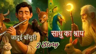 जादुई बाँसुरी  & साधु का श्राप (2 Story)  Kahani in Hindi -हिंदी कहानियाँ  Moral Stories