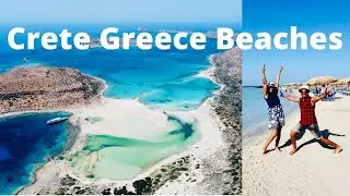 Top 10 Beaches in Crete, Greece  🏝 | Drone Footage | Blue Lagoon | 2021 |