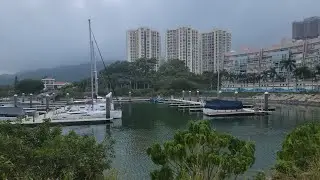 Part-2| Strolling around Coastline & Seaside Marina Club Discovery Bay HK | Nhitz TV