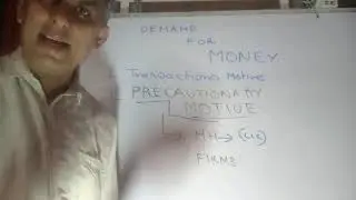 Precautionary Motive for Money demand