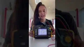 C.A 6117 Installationstester - Isolationsmessung mit @electriciangirl_