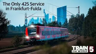 The Only 425 Service in Frankfurt&ndash;Fulda | RE59 28293 | TSW5 | #133 