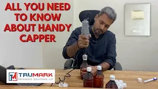 Hand held bottle  Capping Machine