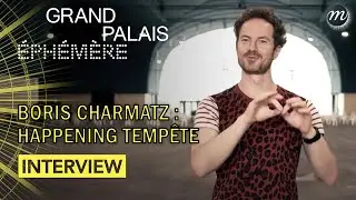 Une premi&egrave;re danse au Grand Palais Eph&eacute;m&egrave;re avec Boris Charmatz !