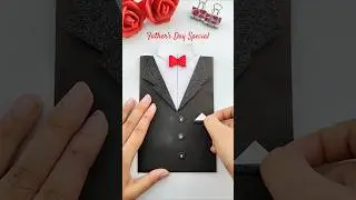 Father's Day👔❤️#fathersday #father #2025 #dad #cards #diycrafts #gift #trending #ytshorts #fyp #art