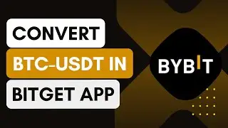 How To Convert BTC To USDT On Bitget !