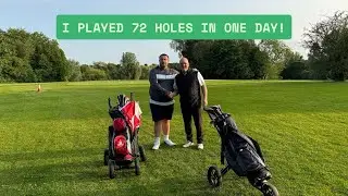 I Played 72 Holes of Golf in ONE DAY! ⛳ | Macmillan Longest Day Challenge
