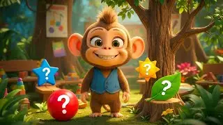 Learn Colors in Spanish & English 🌈 | Kids Color Song with Mono Coco