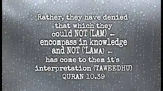 Speakers Corner ❤ Converts Quran MASS TRANSLATIONS rbackwards addwords #Chronologicalorderquran