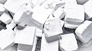 Buttery gymchalk blocks🖤🥳 ASMR by @TheChalkMen 🖤edit #asmr #chalkasmr #crunchy #reels #relaxing #fyp