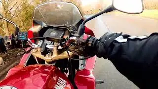 XJ600 acceleration PURE SOUND of a 1998 Yamaha Diversion 🔊🔊🏍️