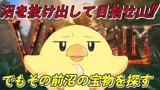 【Valheim】沼バイオームの宝を見つけて次のステージ山を目指す配信【個人勢/ぴよ】※Twitchと同時配信してます。