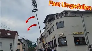 Kirmesbaum-stellen | Qu&auml;tsche-K&auml;rmes in NR Feldkirchen 2023 | Karneval tv