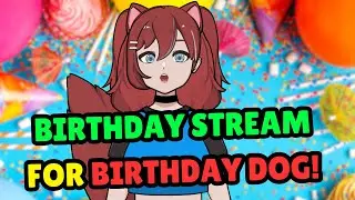 It's the Birthday Dog Stream!