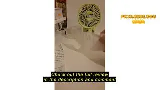 Review RYOBI RCF4-120G 4V Cordless Clamp Fan (1 x 4V 2.0Ah)