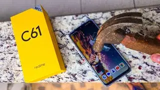 O NOVO realme C61 É ABSOLUTO NA RESISTÊNCIA!