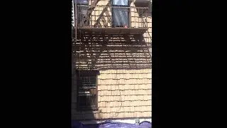 Fire escape paint House Queens