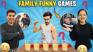 Family funny games |himanshu & parul | Anant ka dimag hil gaya game khelkar 😆