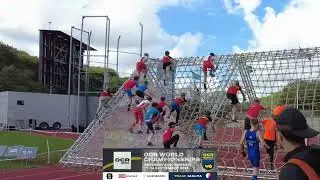 Max Pace age 12  At the OCR World Championships Sweden 2025 - Placed 5th in 3k + 20 obstacle race.