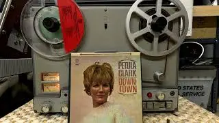 Petula Clark Down Town 4-Track Reel to Reel Tape