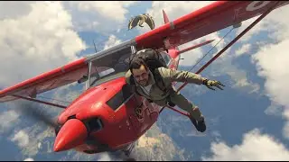 Epic Trevor Plane Jump in GTA V