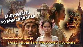 Zawtiger: Tales from Ten Thousand Yujanas (ဆယ်သောင်းယုဇန၏ပုံပြင်များ) - Myanmar Folk Tales - AI