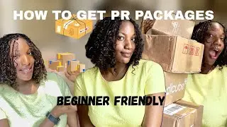 How to get PR packages as a content creator without a huge following  